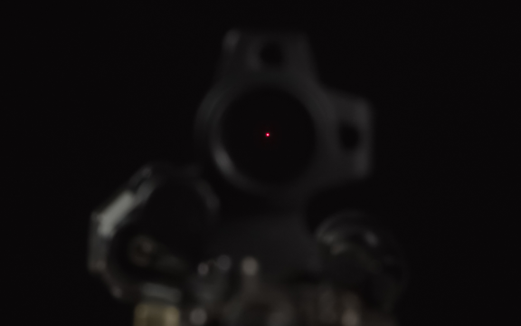 a simple red dot